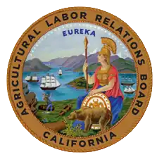 Agricultural Labor Relations Board logo